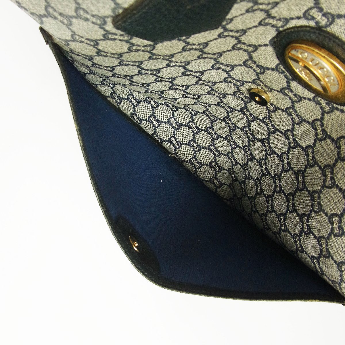 グッチ GG プラス トート バッグ シェリーライン 男女兼用 GUCCI 中古 
