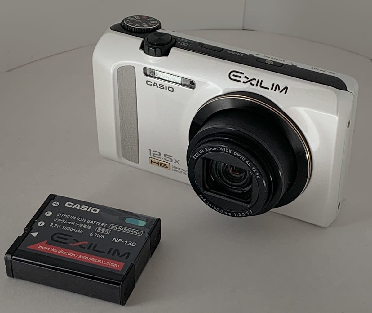 EXILIM カシオ CASIO 同梱無料 NP-20 EX-Z1050 ☆新品級・動作品 ☆