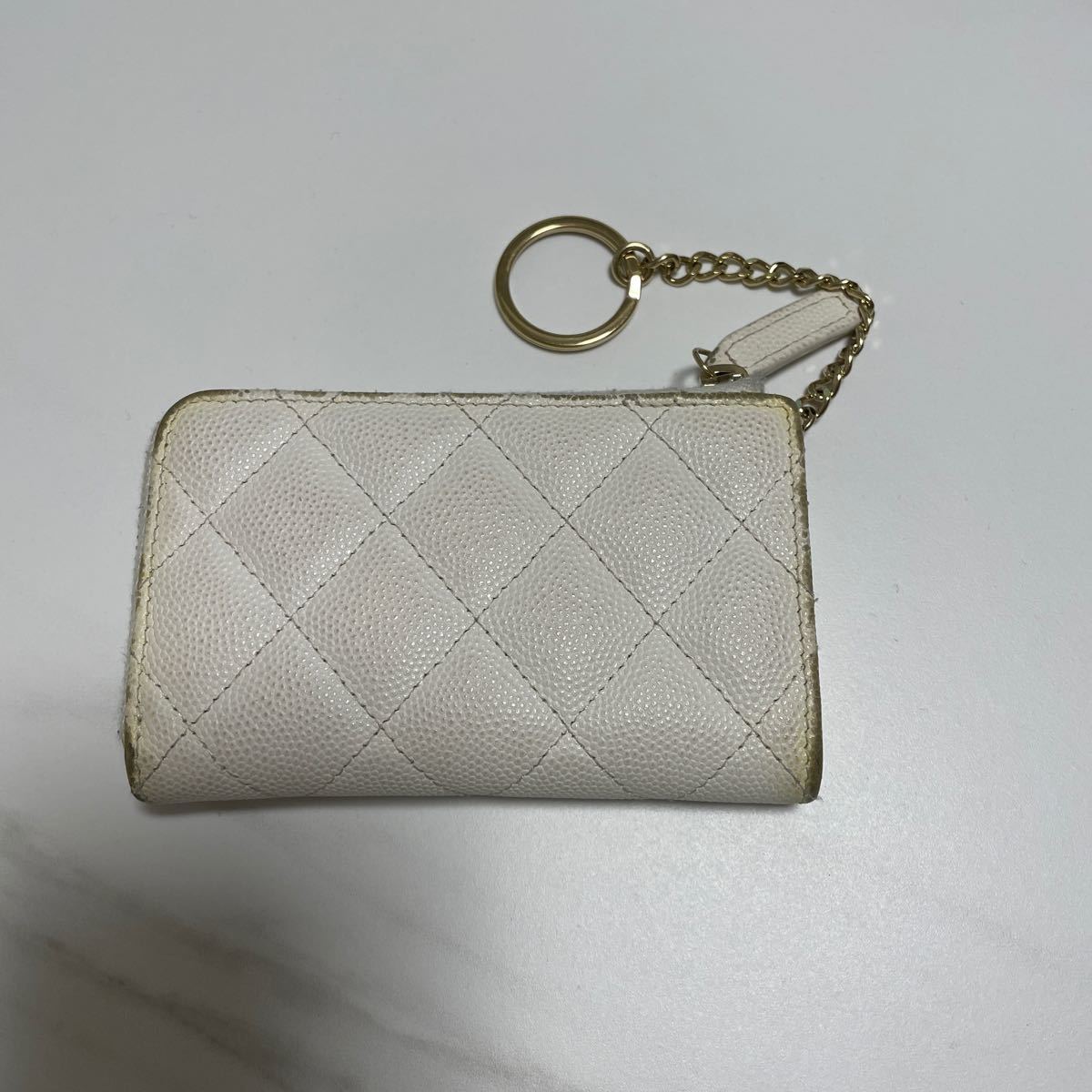 シャネル CHANEL 財布 キャビアスキン コインケース キーケース 【公式 