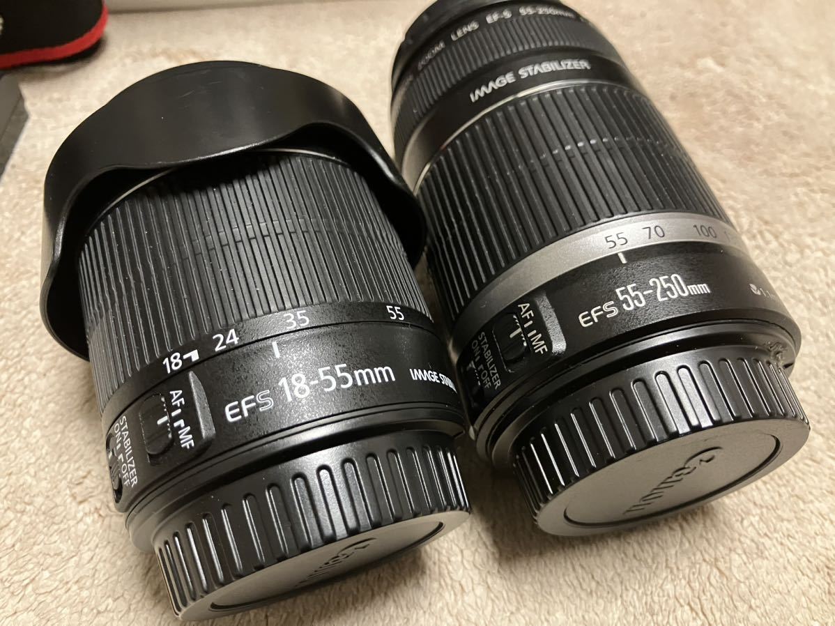 EOS 80D ダブルズームレンズセット カメラ、光学機器 家電、AV、カメラ