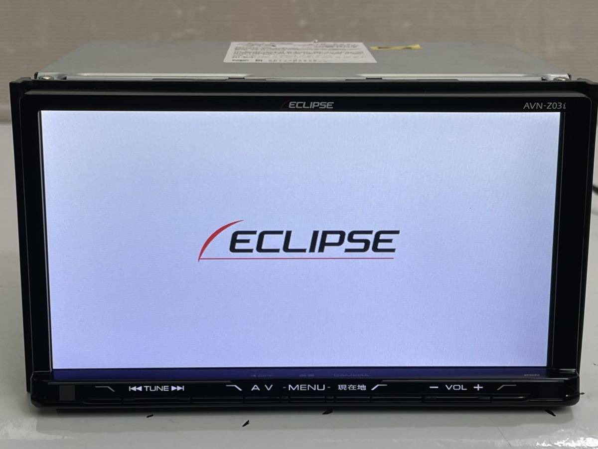 送料無料/ 動作品Eclipse AVN-Z03i イクリプス SDナビ 地デジフルセグ
