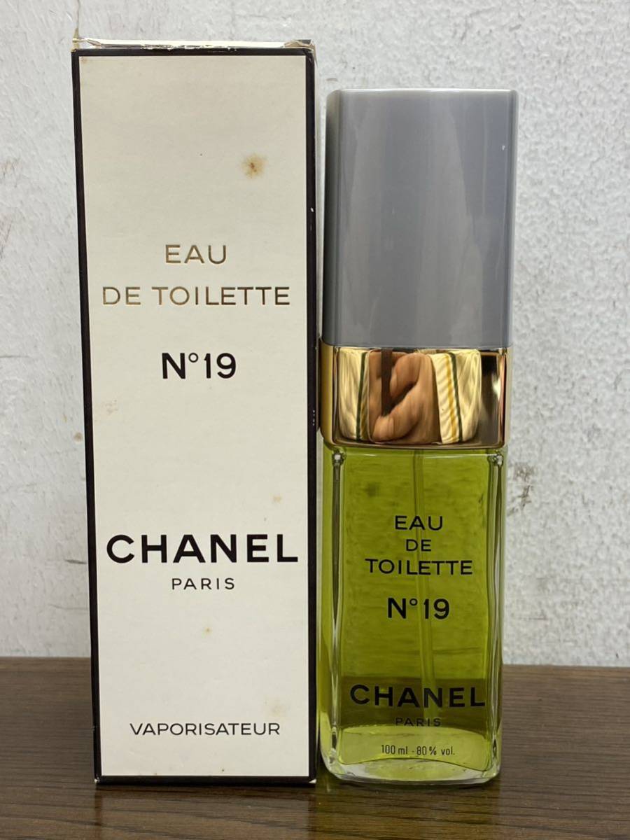 I☆ ほぼ満量 CHANEL シャネル No.19 100ml オードトワレ 香水 EDT
