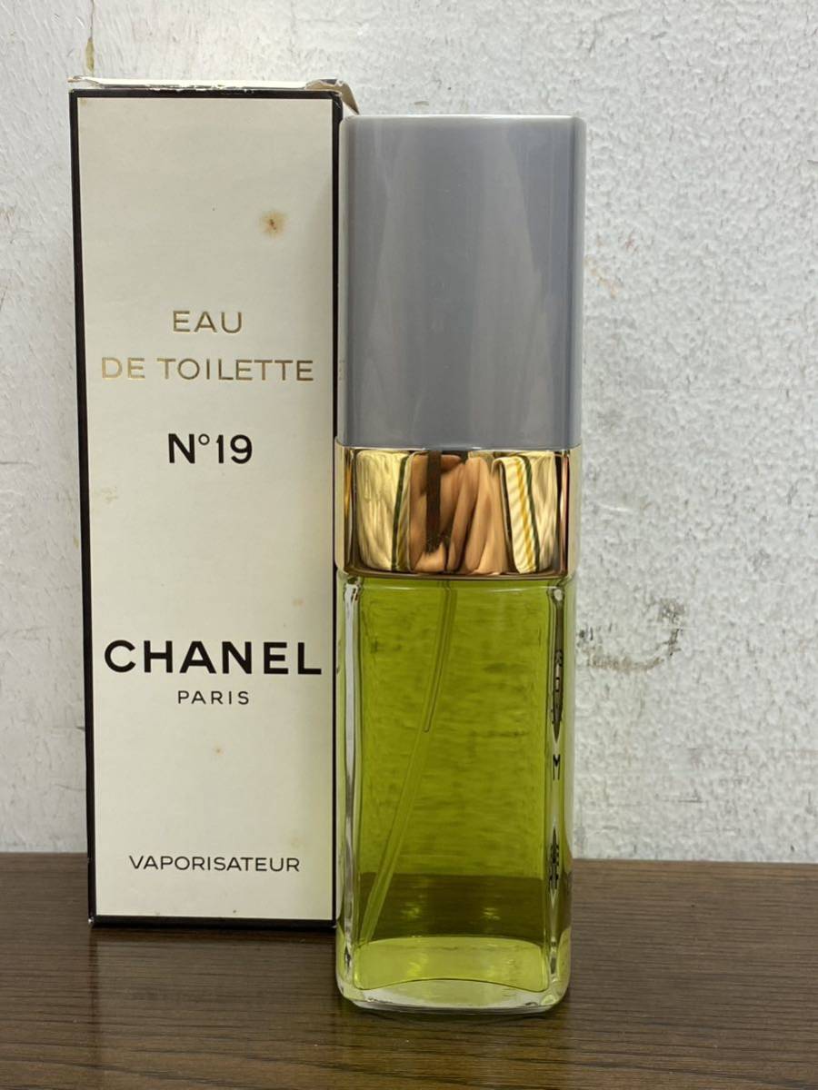 I☆ ほぼ満量 CHANEL シャネル No.19 100ml オードトワレ 香水 EDT