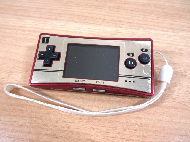 2J2-2「1円～ GAME BOY micro 本体 ジャンク」nintendo ゲームボーイ