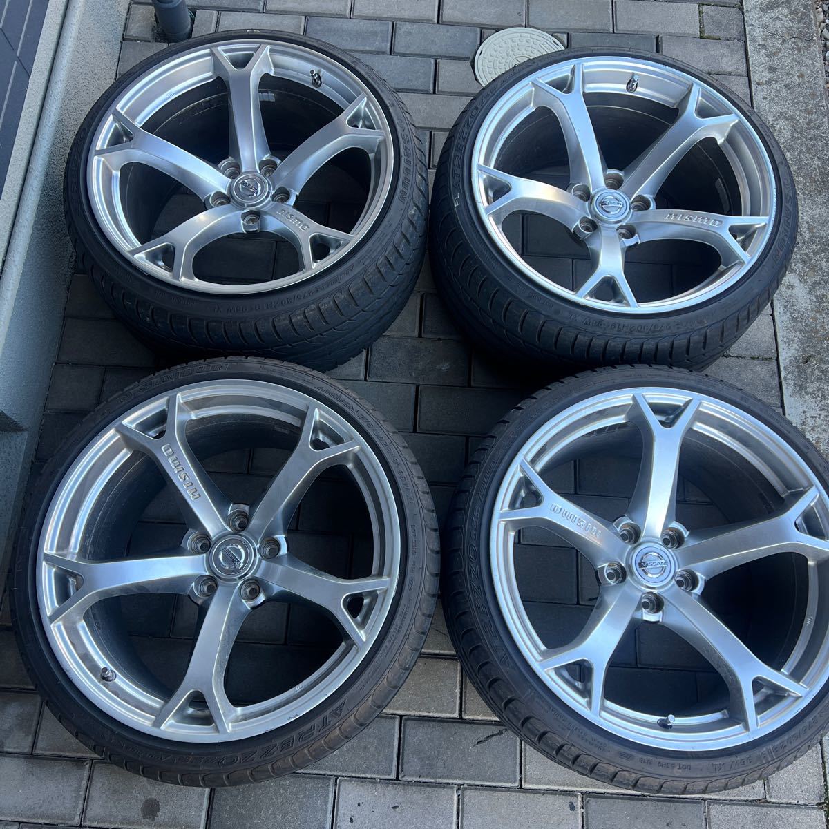 Nismo z34 純正 ホイール 19インチ 10.5j 4本(5穴)｜売買された 