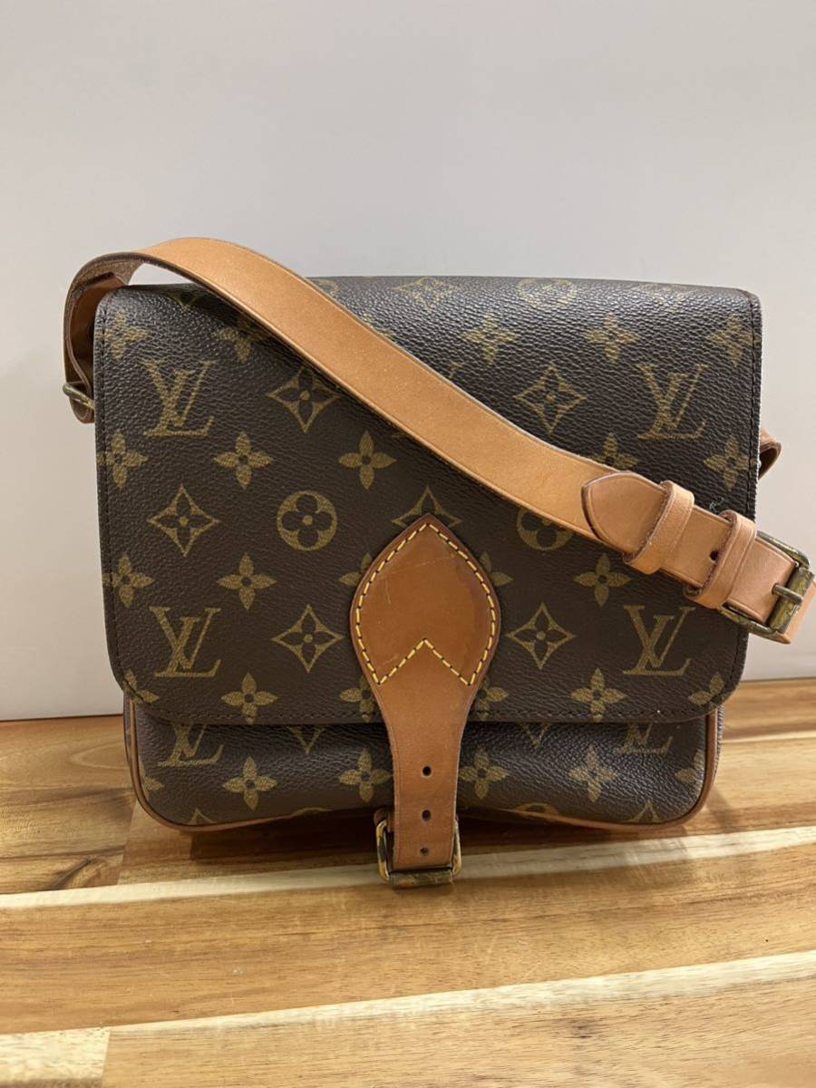①LOUIS VUITTON ルイヴィトン ショルダーバッグ カルトシエールMM