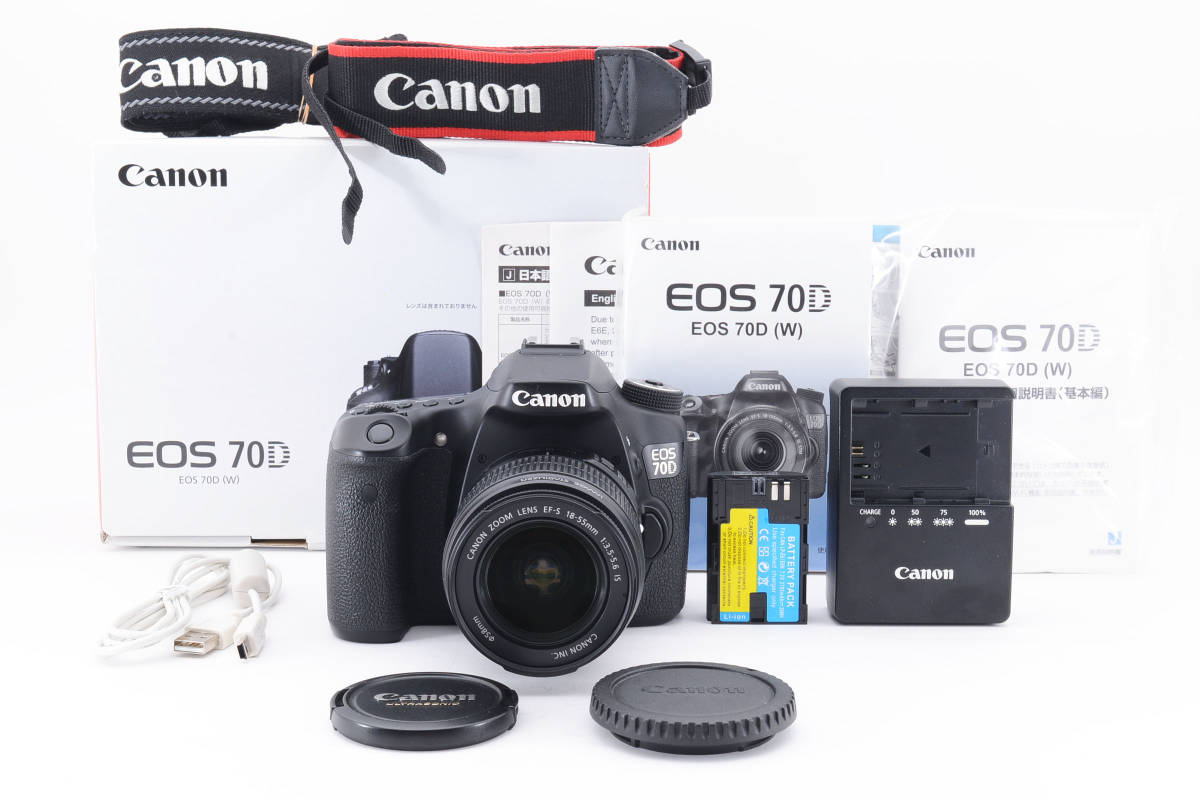 ◇美品◇ CANON EOS 70D レンズキット キャノン デジタル一眼レフ 