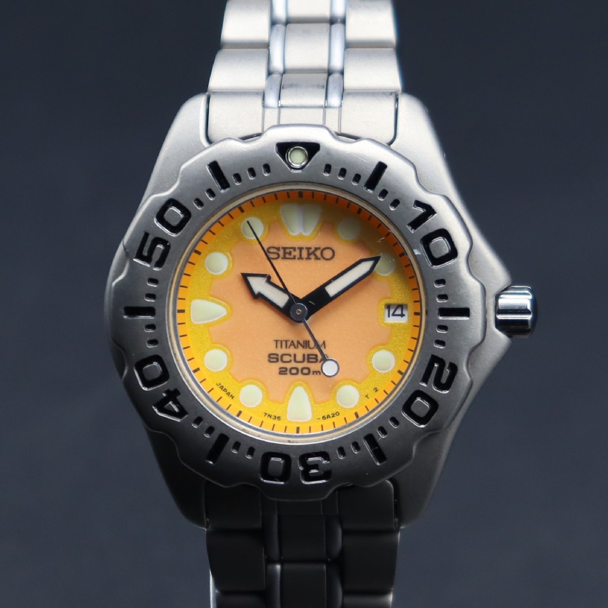 新作入荷，格安】 SEIKO SCUBA TITANIUM セイコー スキューバ ダイバー