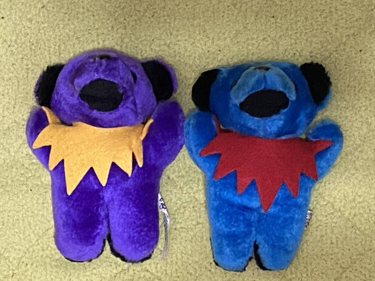  グレイトフルデッドベア Grateful Dead Bear Steven Smith スティーヴン スミス社製 サンプルベア 5インチ 2体セット 超レア(グレイトフル・デッドベア)｜売買されたオークション情報、yahooの商品情 グレイトフル・デッドベア