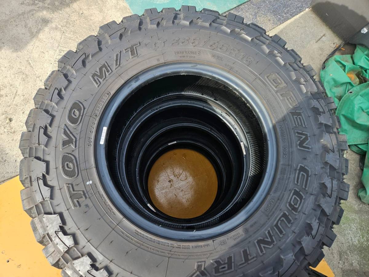 235/85r16 タイヤ 4本セット TOYO MT OPEN COUNTRY ランクル ジムニー 