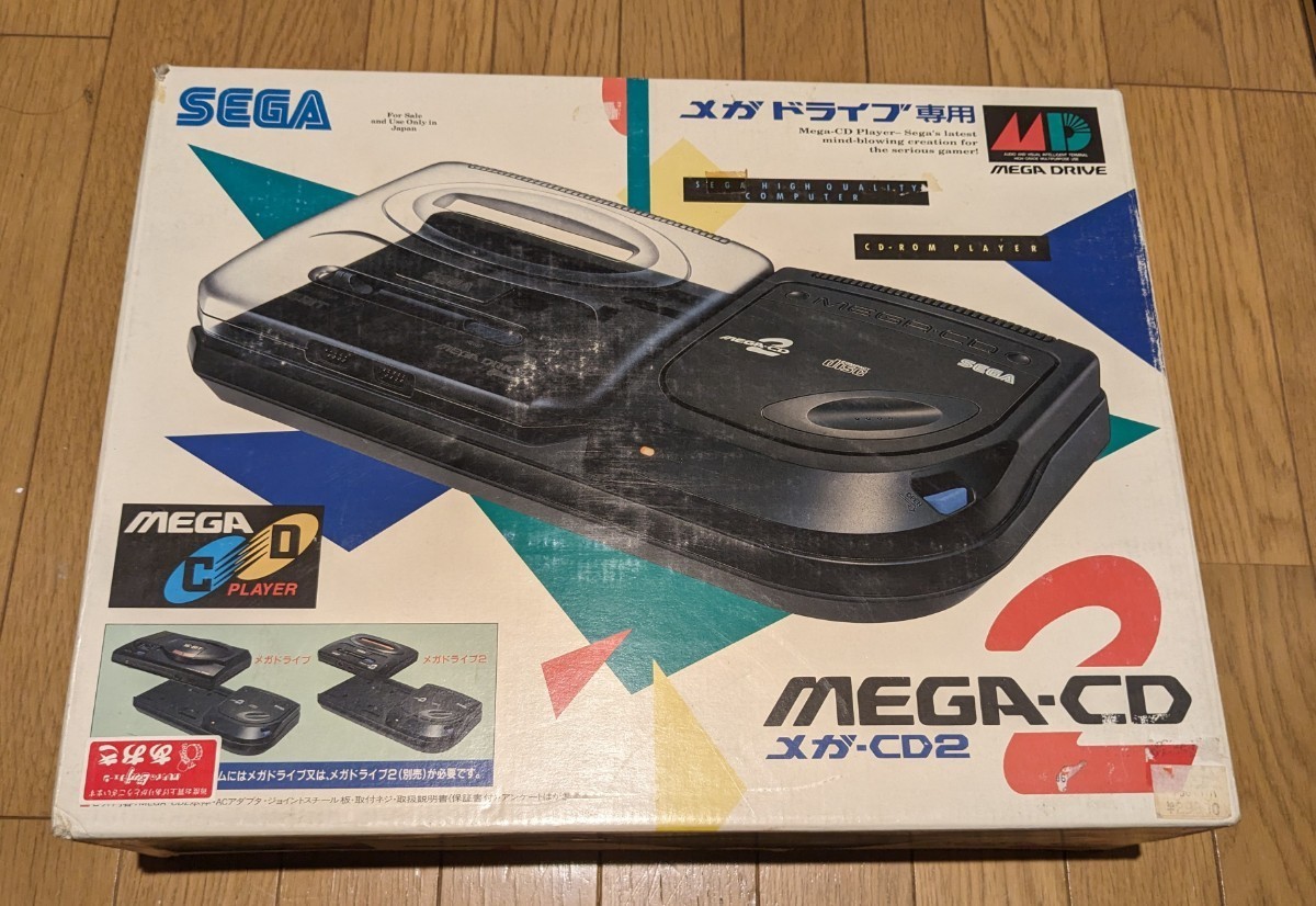 ジャンク品】SEGA メガドライブ本体 メガCD本体 セット メガドライブと
