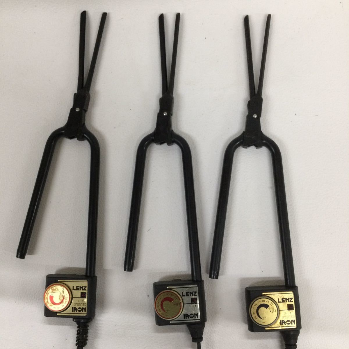 中古】LENZ レンツ システムアイロン アイロン α-8G 8mm 五角 床屋