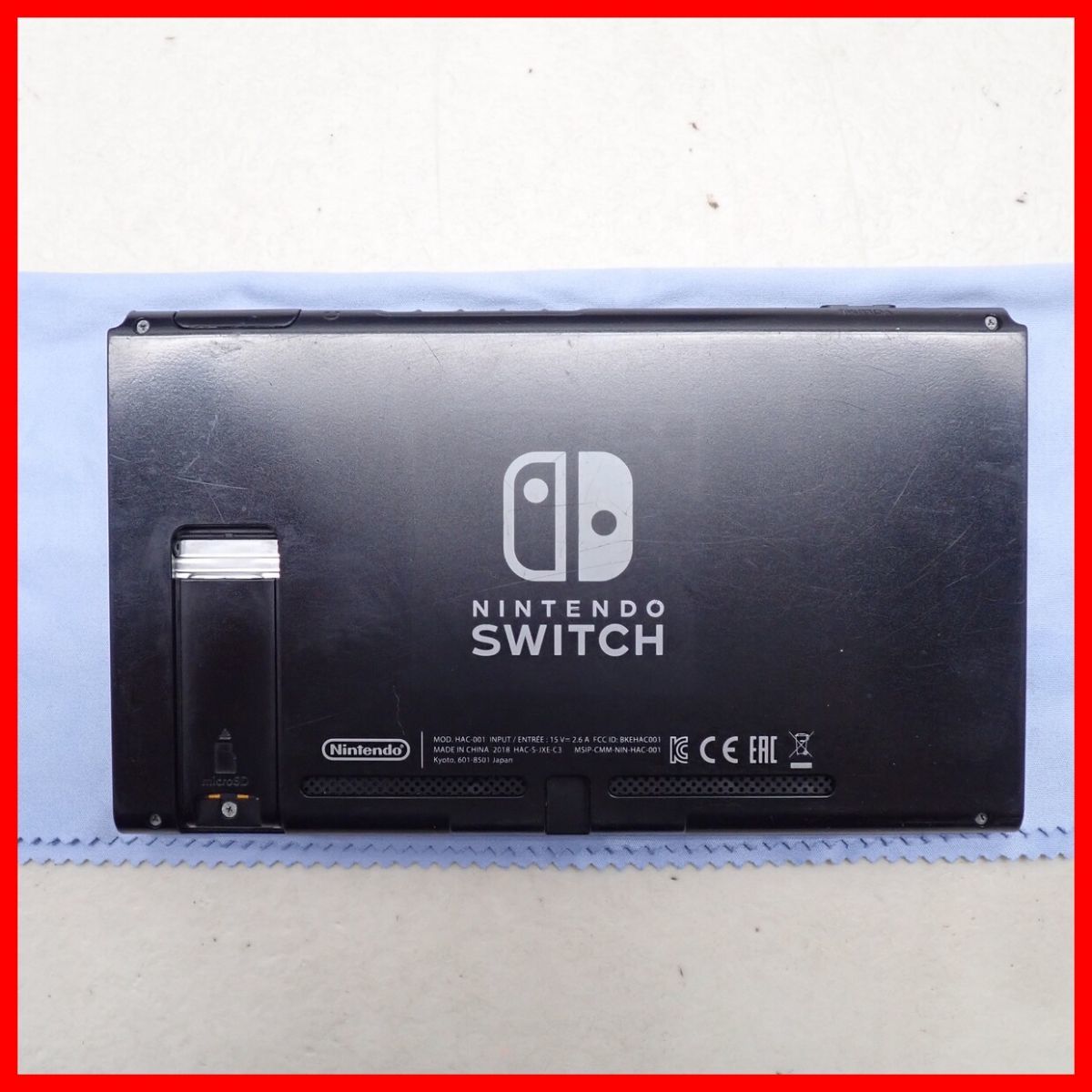 1円〜 NSW ニンテンドーSwitch 本体 HAC-001 前期型 ネオングリーン(L