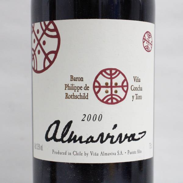 1円~almaviva（アルマヴィーヴァ）2000 13.5％ 750ml X23L180236