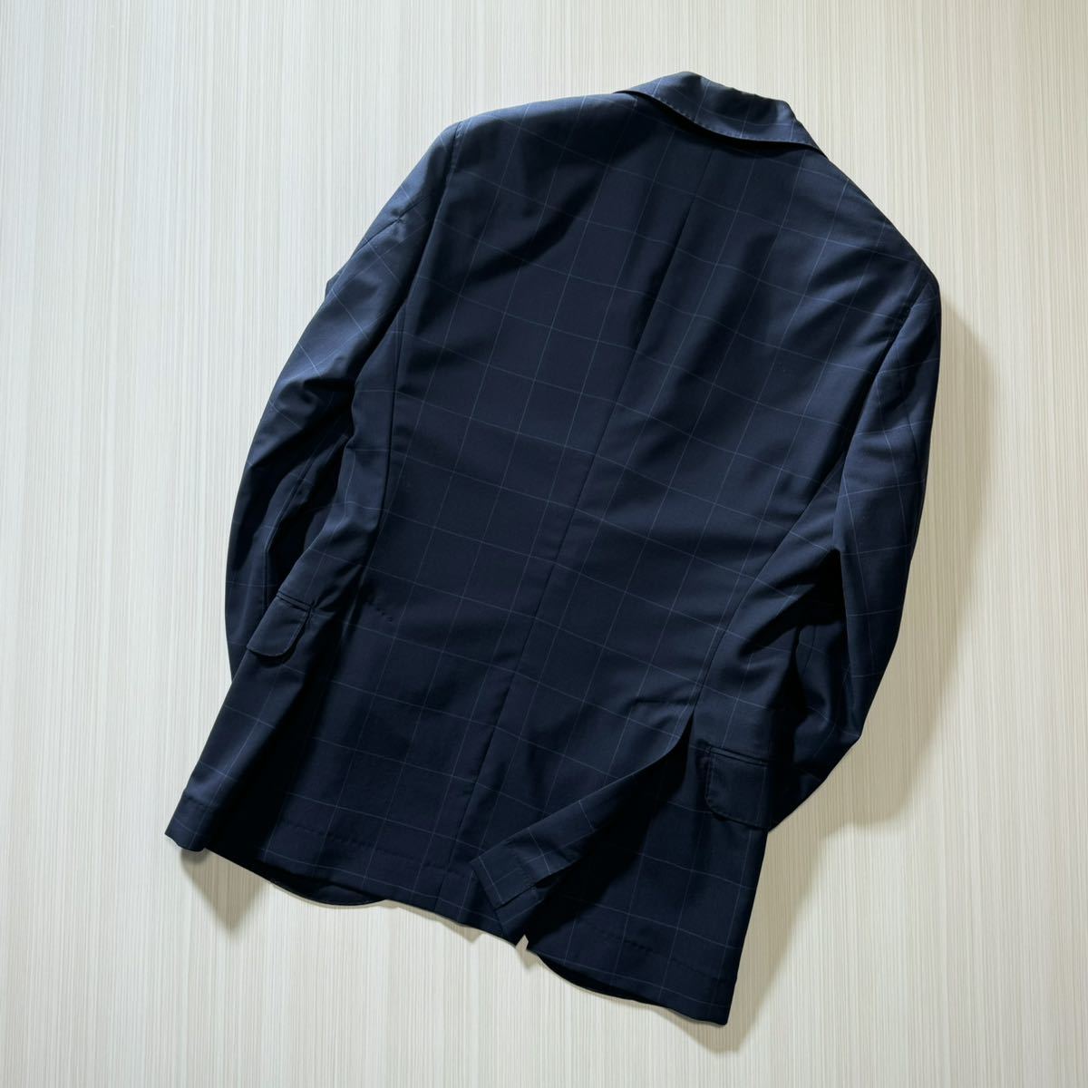 L14☆極上セットアップ スーツ ウール100% ブルネロクチネリ BRUNELLO