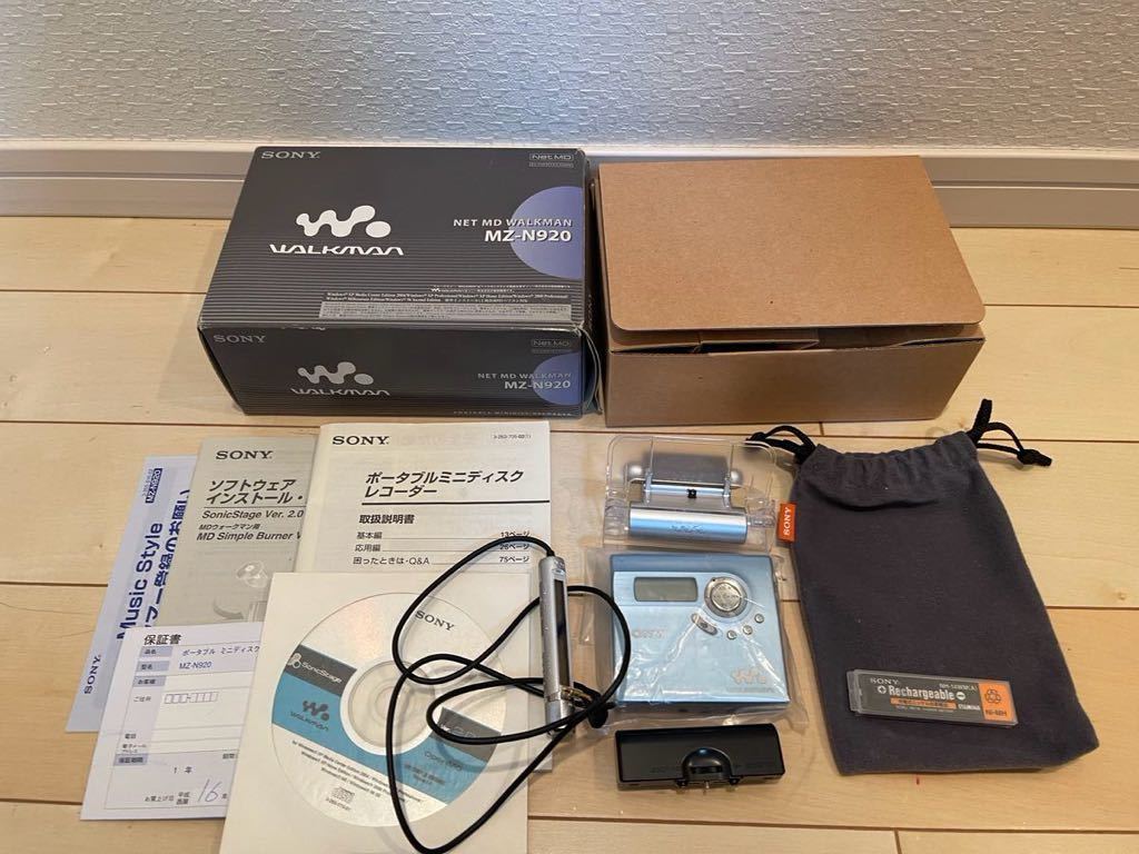 ジャンク】SONY WM-RX822 カセットレコーダー 箱・説明書付き