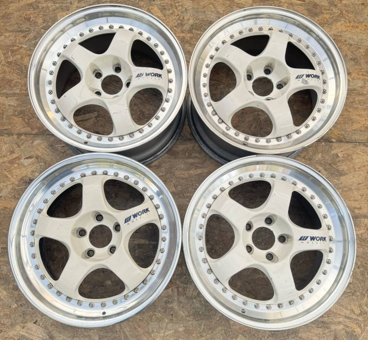 希少！】WORK WHEELS MEISTER ワーク マイスター S1 18インチ 9J＋43