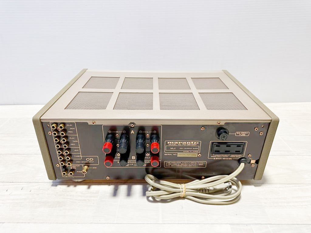 【名機】Marantzマランツ PM-88aSEFアンプ,クラスAでピュア音像 marantz マランツ PM-88aSE プリメインアンプ PM-88ASEF