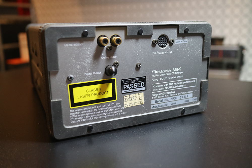 Nakamichi CDチェンジャー MB-9 ナカミチ 7連奏 オーディオ 音出し動作確認済 MB-7 CD Yahoo リモコン 7Disc Y3673 1007y 260709-082Nakamichi GNakamichi