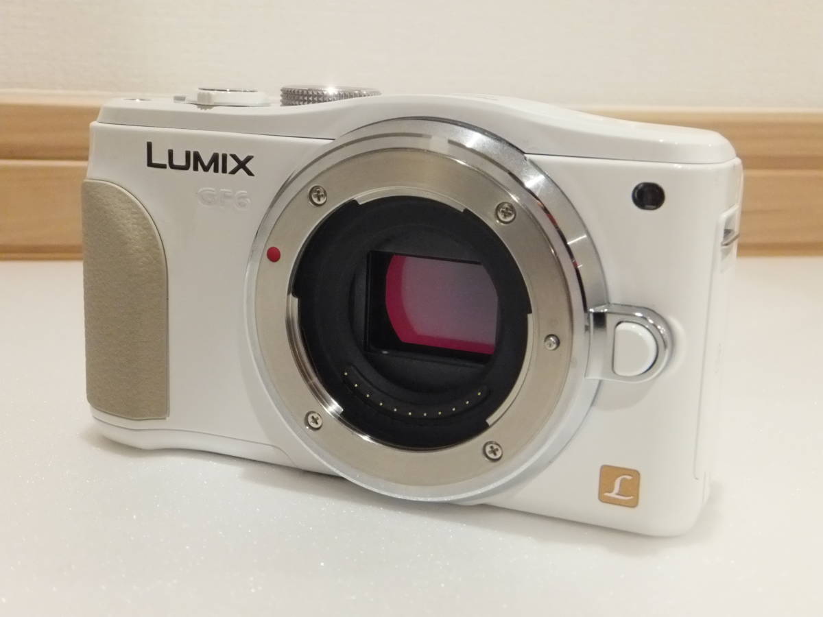 パナソニック LUMIX DMC-GF6-W ホワイト ダブルズームキット 純正予備