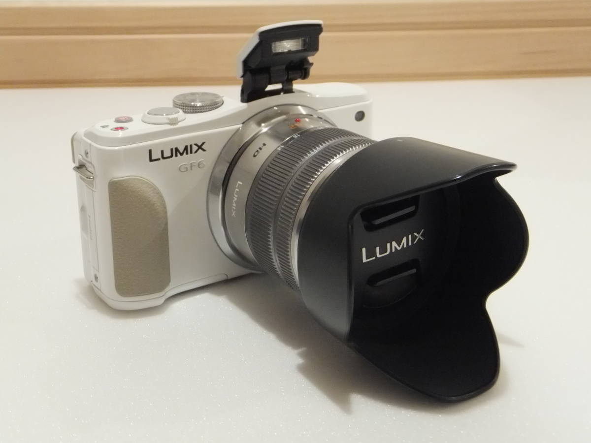 パナソニック LUMIX DMC-GF6-W ホワイト ダブルズームキット 純正予備