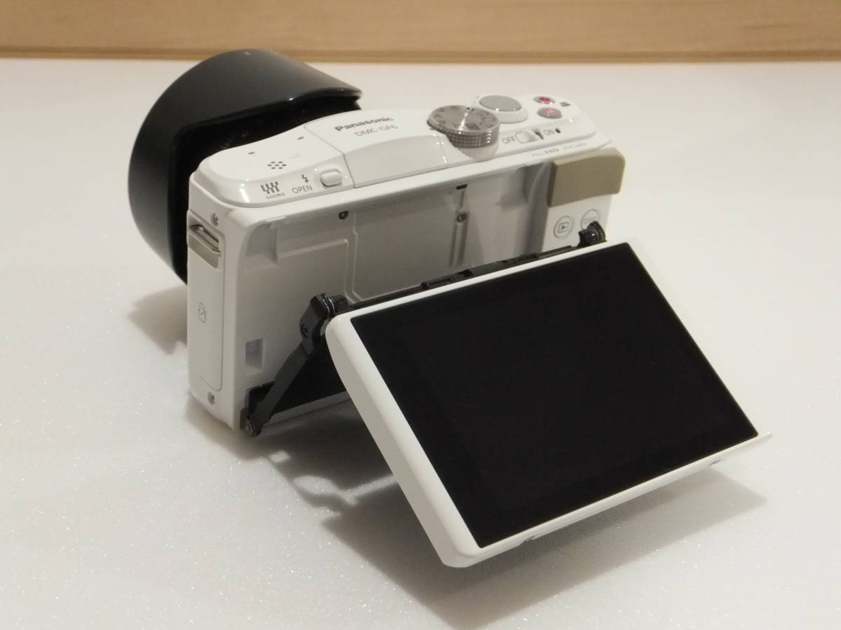 パナソニック LUMIX DMC-GF6-W ホワイト ダブルズームキット 純正予備