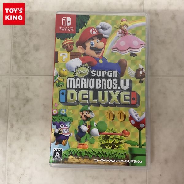 1円〜 Nintendo Switch NewスーパーマリオブラザーズUデラックス