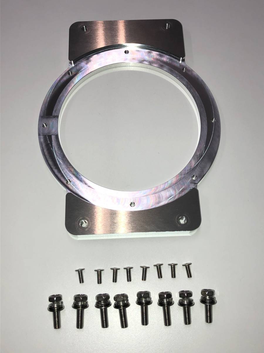 ジムニーJB64JB74 リア用アルミインナーバッフル 16cmスピーカー対応 ①