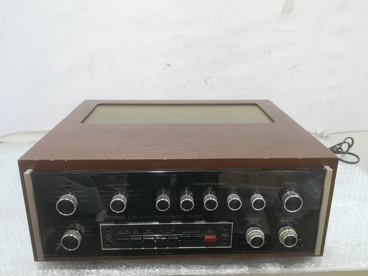 McIntosh C34V プリアンプ ジャンク759
