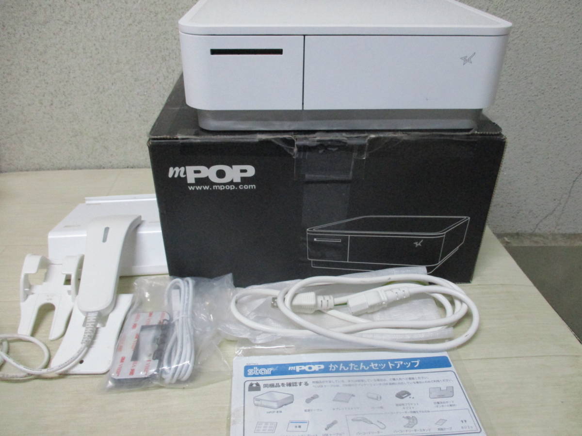 STAR MICRONICS mPOP エアレジ POP10 WHT JP