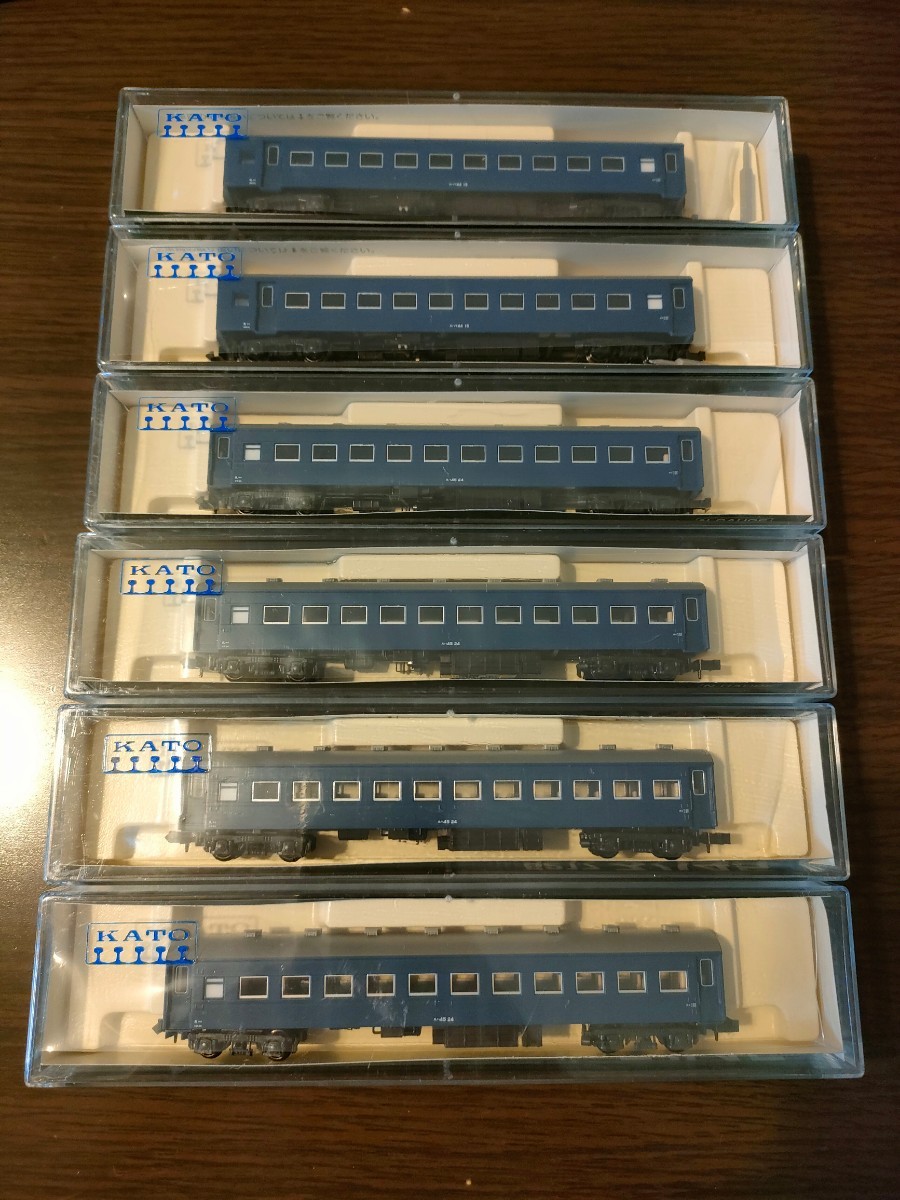 送料込 kato 旧型客車 6両 【公式通販】 送料込 kato 旧型客車 6両 【公式通販】