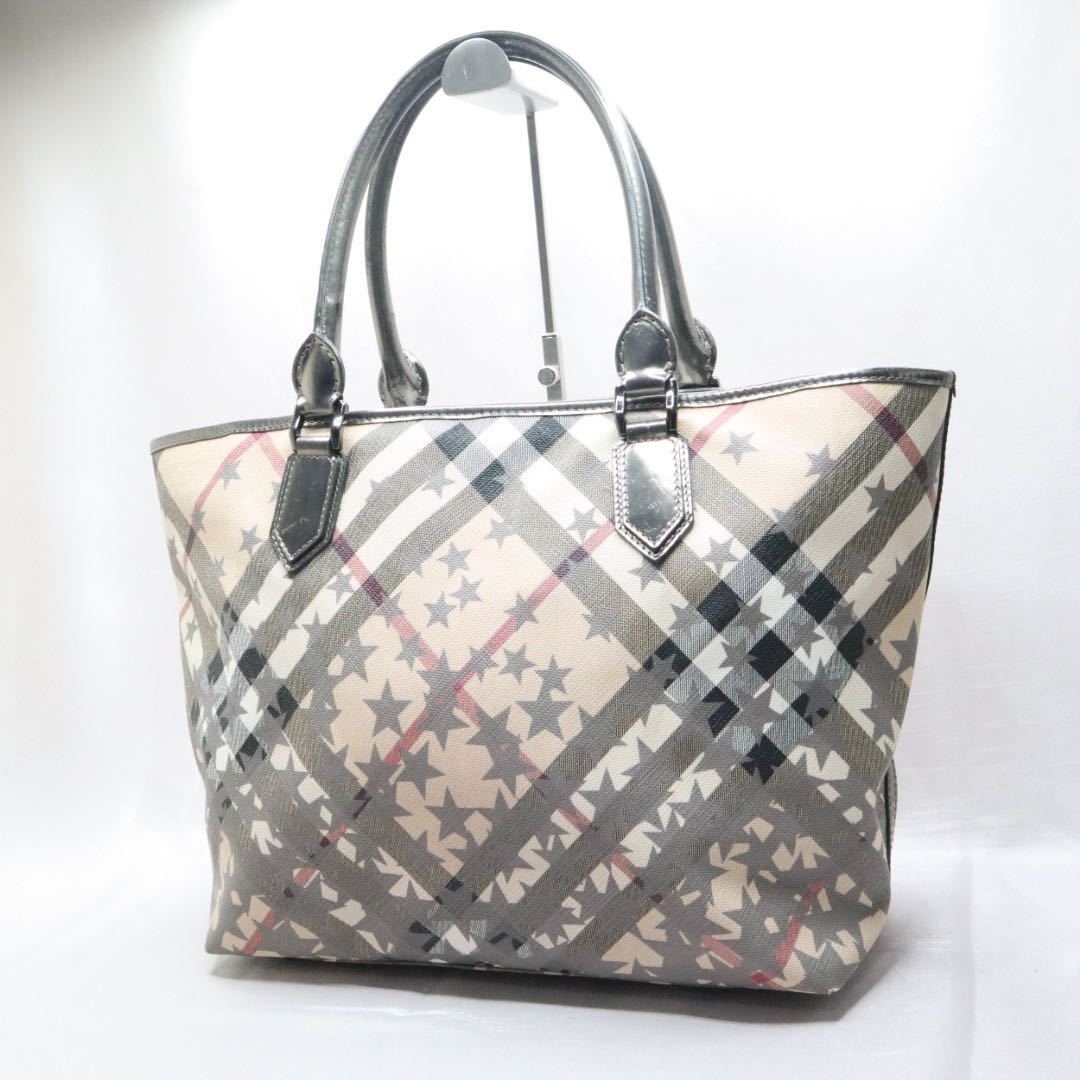 全国無料，限定SALE 1円 ~ BURBERRY バーバリー ノバチェック トート 