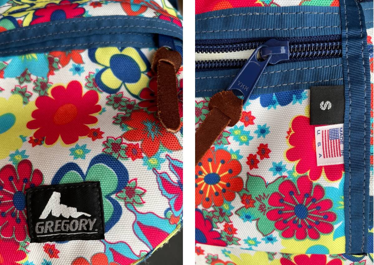 GREGORY SATCHEL グレゴリー サッチェル S ワイルドフラワー USA製