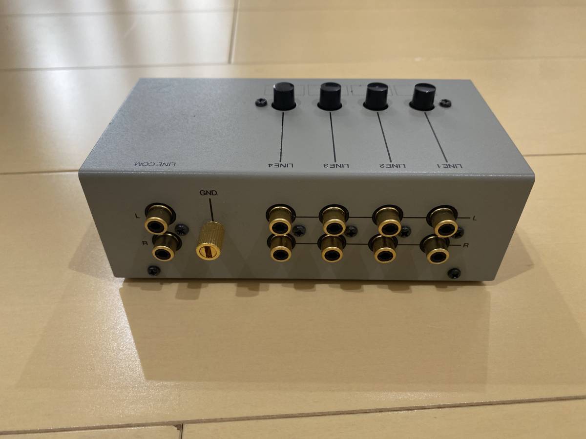 【新品同様】LUXMAN　ラックスマン　AS-4Ⅲ　ラインセレクター luxman AS-4Ⅲ 新品同様LUXMAN ラックスマン AS-4Ⅲ ラインセレクター