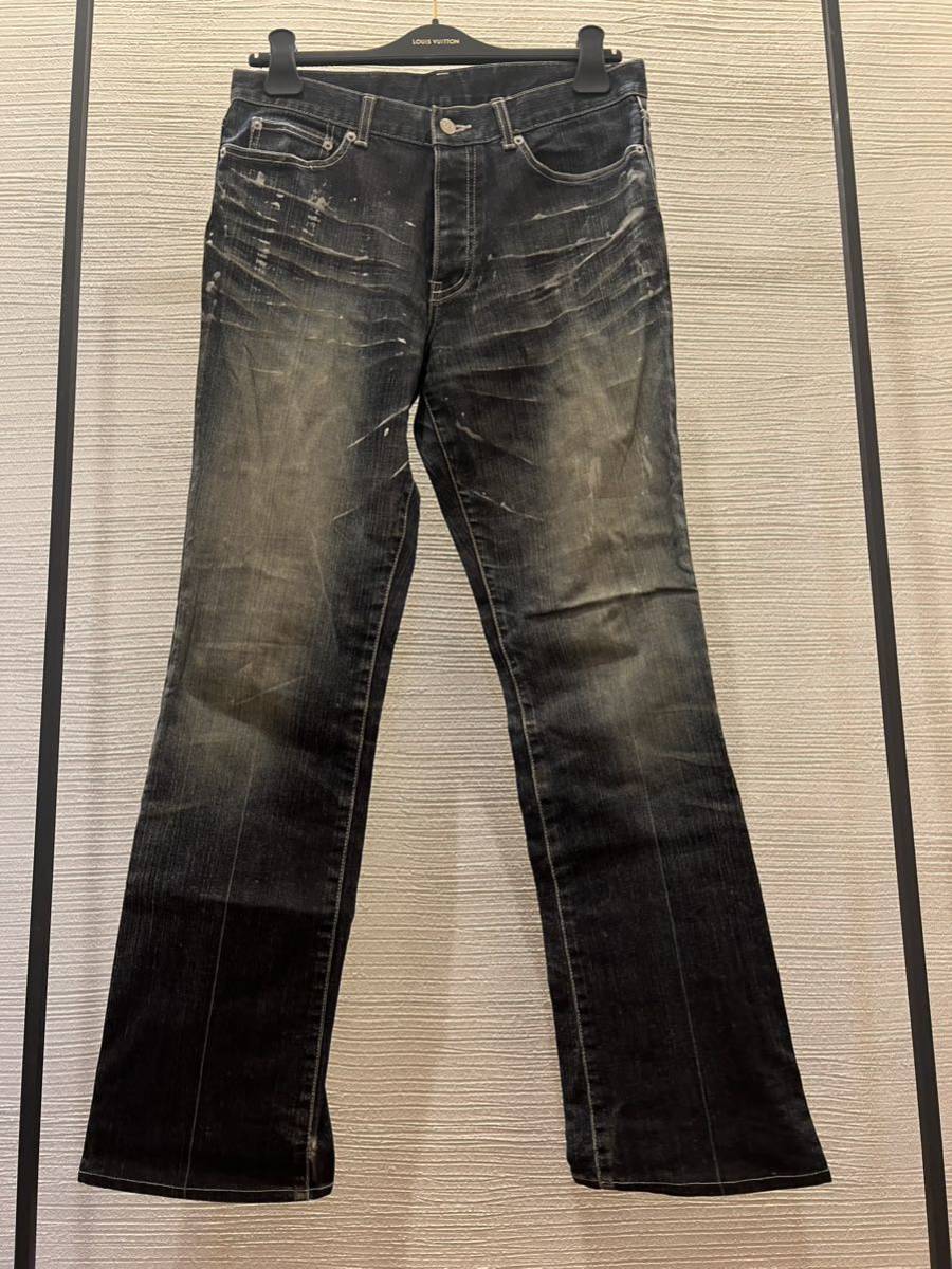 Archive 00's Tornado Mart Flare denim pants japanese super rare ppfm l.g.b. 14th addiction kmrii ifsixwasnine goa rick owens