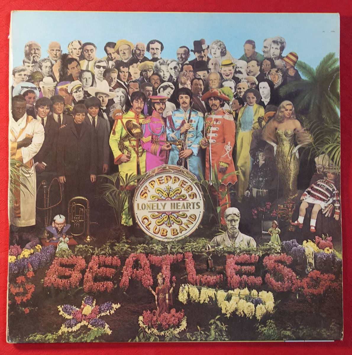 極美! UK Original 初回 PMC 7027 Wide Spine SGT PEPPERS / The Beatles MAT: 1/1 完品