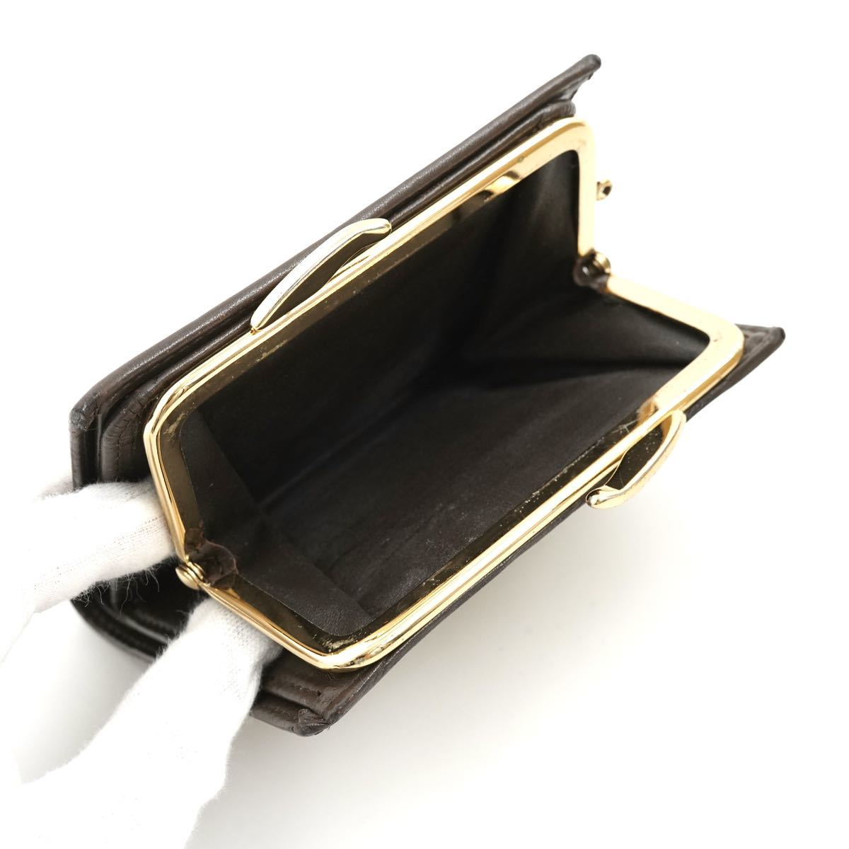 極上品 現行】Burberry ミニ財布 がま口 ノバチェック ホースロゴ