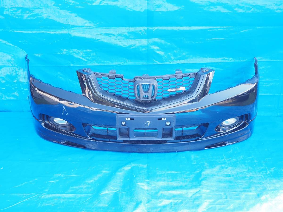 ホンダ CL7 アコードユーロR フロントバンパー リップ フォグ付き