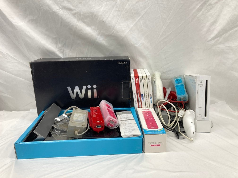 Nintendo 任天堂 Wii 本体 / リモコン / wii sport / ジャストダンス 