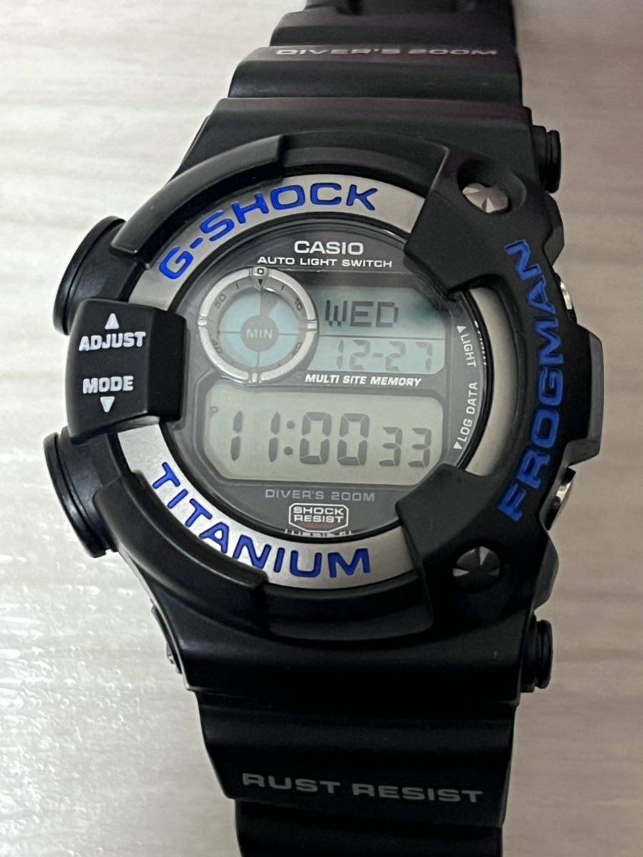 CASIO カシオ G-SHOCK FROGMAN フロッグマン DIVER'S 200M クオーツ