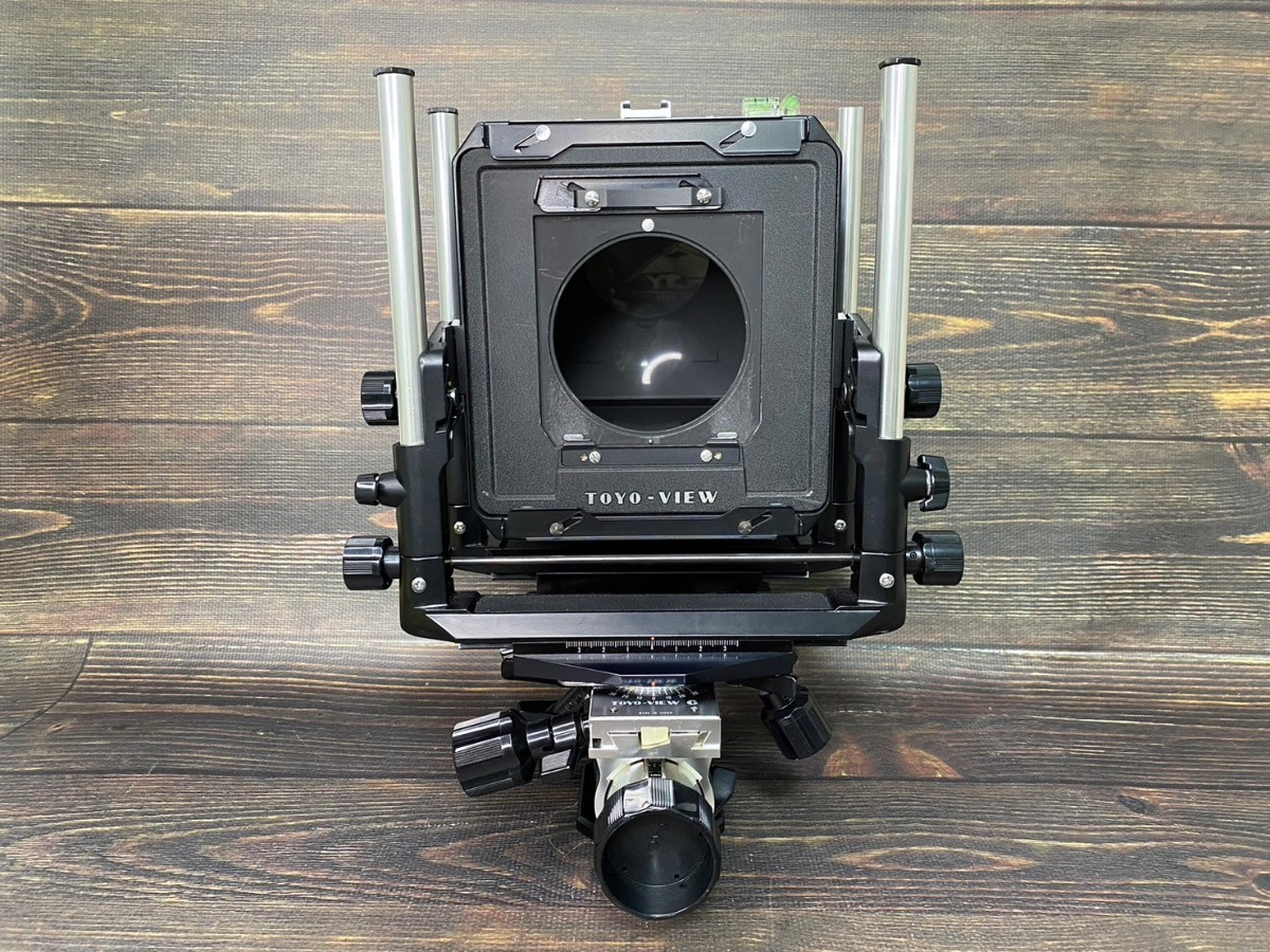 TOYO VIEW 4×5 大判カメラ ボディ ケース付 蛇腹良好 TOYO-VIEW トヨ ビュー 蛇腹 大判カメラ ケース付き #18 【公式通販】