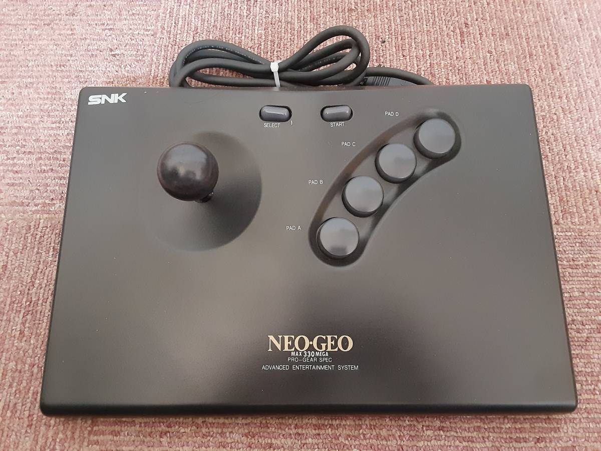 SNK NEO・GEO コントローラー MAX 330 MEGA 美品 MEGA SNK