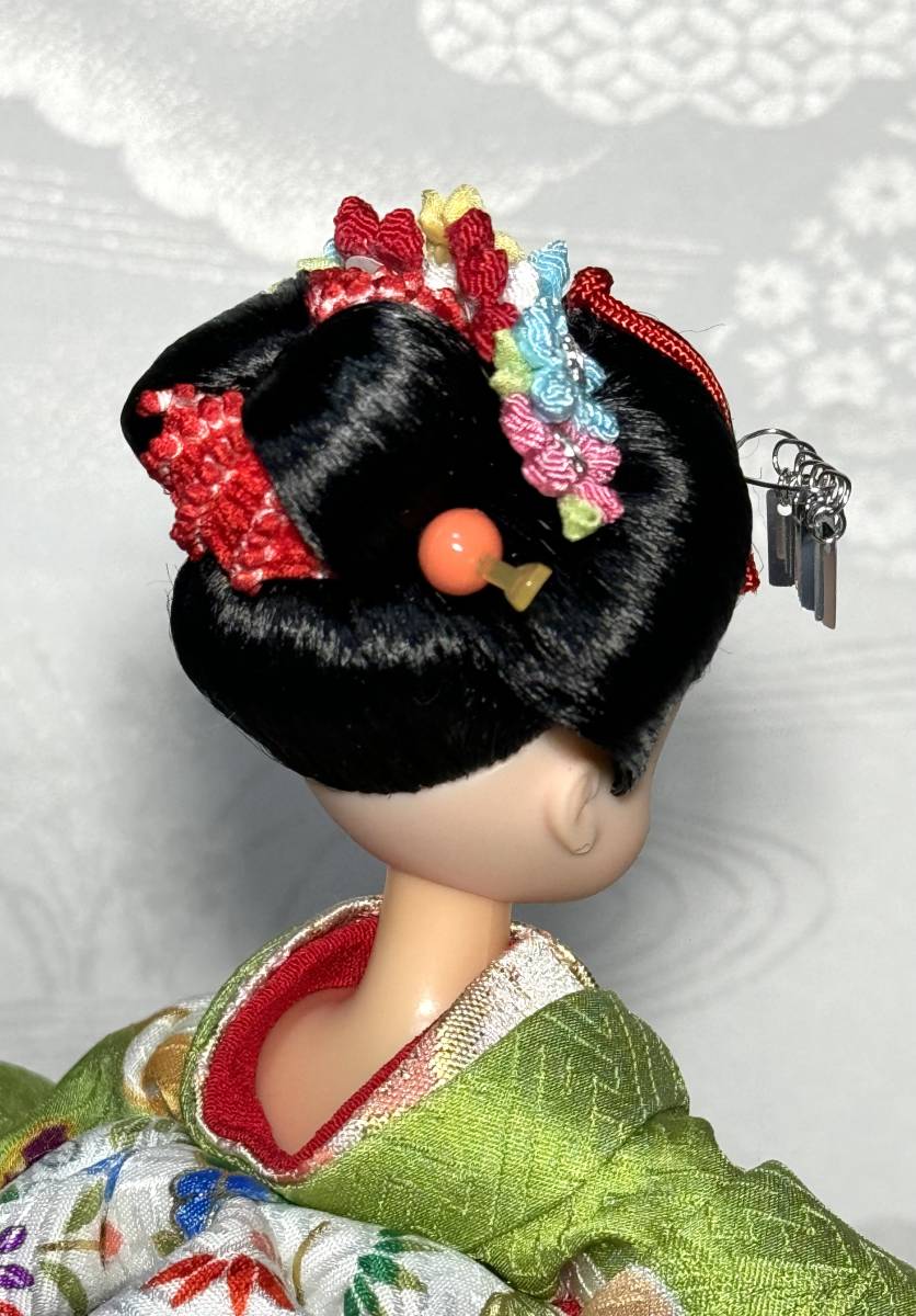 ☆京☆ 日本髪 舞妓さん リカちゃん 本体・着物 ハンドメイド(ブライス