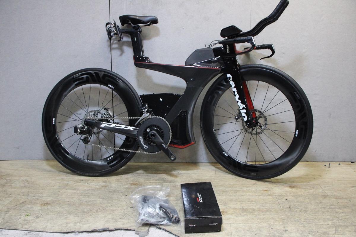 TTバイク□Cervelo サーベロ P5X HRD フルカーボン ENVE SES 7.8 SRAM