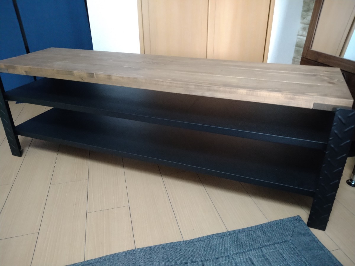 インダストリアルテレビ台　ヴィンテージテレビボード_2