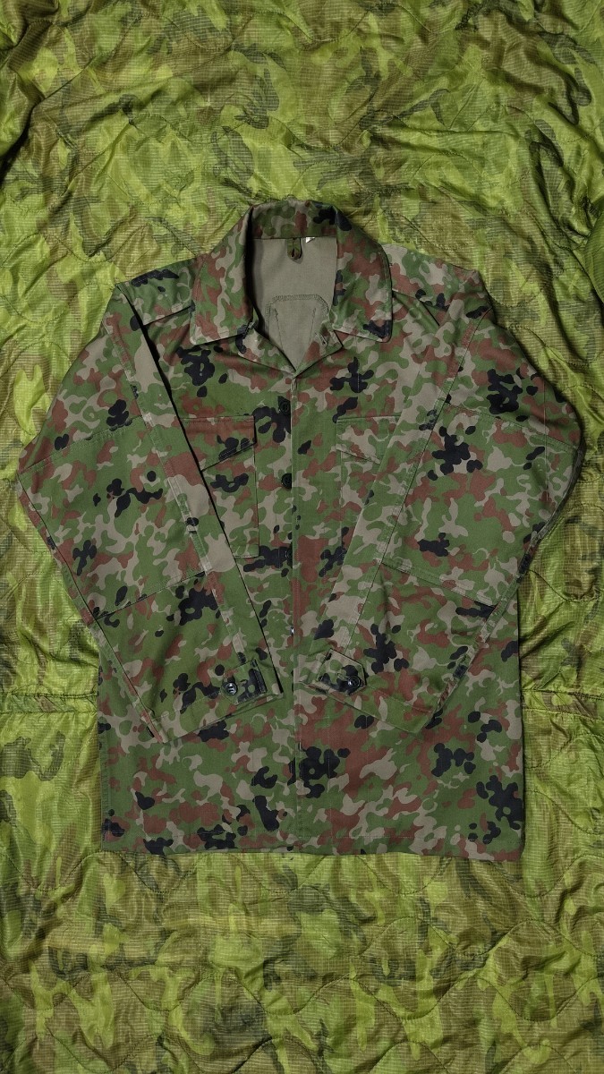 中古レプリカ 陸上自衛隊 迷彩服2型 上下セット(ベルト付) サイズ3A