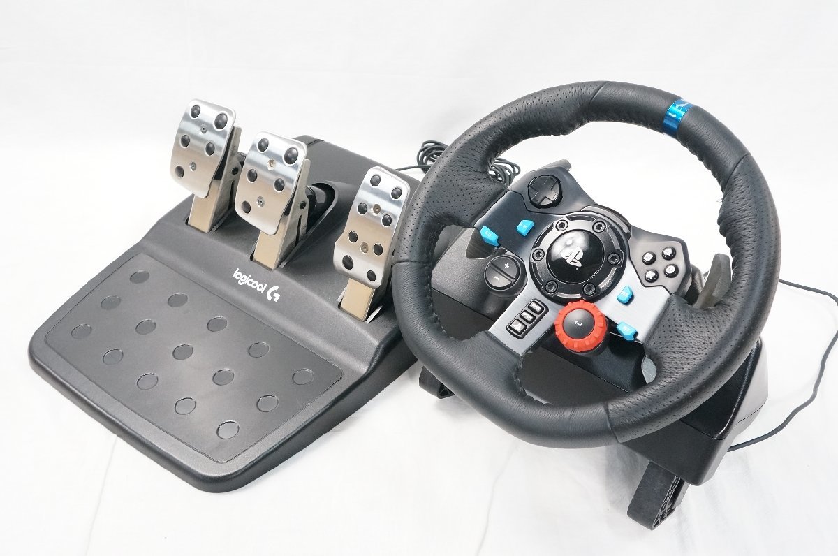 26◇【中古】Logicool/ロジクール PS4/PS3/PC用ステアリング 