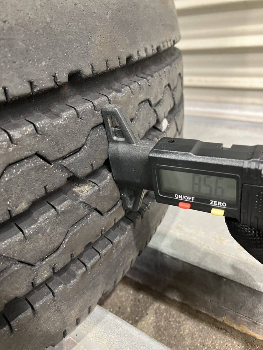 送料無料　2018年製　215/70R17.5 118/116L LT ブリヂストン　BS DURAVIS R205 残溝9mm前後　6本セット_8