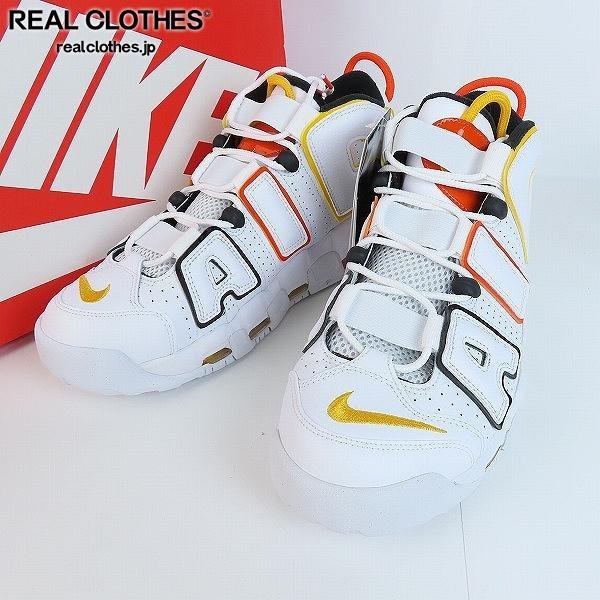 未使用】 NIKE/ナイキ AIR MORE UPTEMPO RAYGUNS/エアモアアップテンポ 