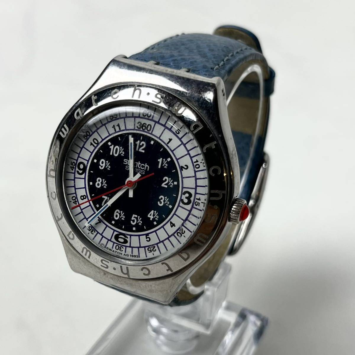 実働 】 Swatch スウォッチ PATENTED WATER RESISTANT swiss made 3針 